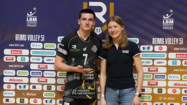 Julien Legrand Mvp Rec Volley Reims Min