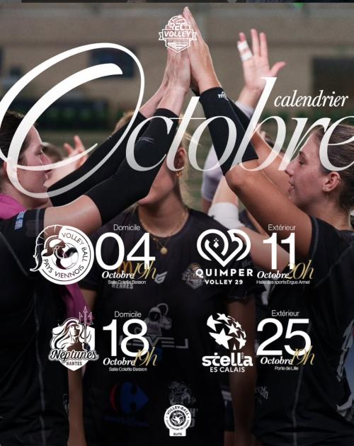 Calendrier Octobre