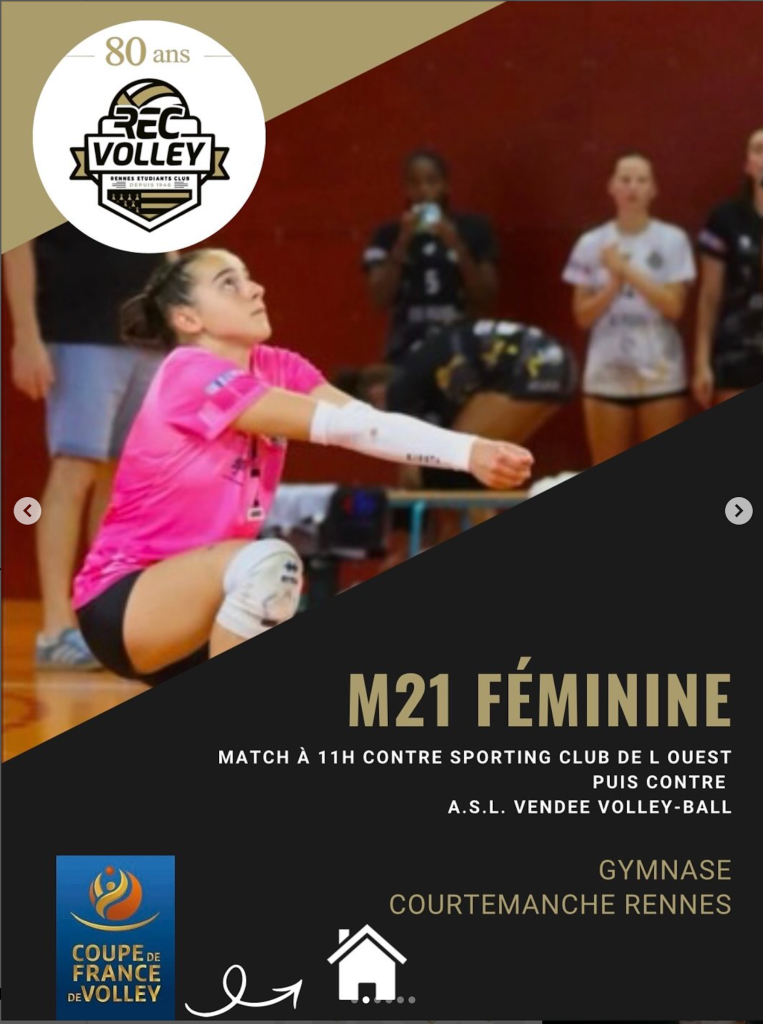 Tour Coupe De France Rec Volley Académie 2