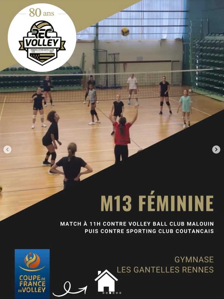 Tour Coupe De France Rec Volley Académie 3